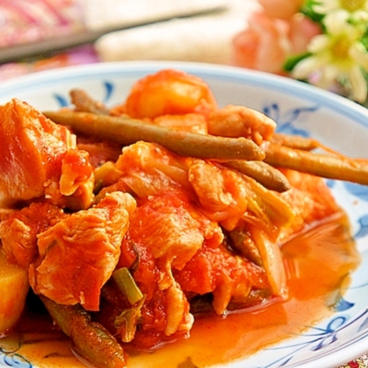 トマト嫌いを克服できた 絶品過ぎる鶏のトマト煮 レシピ 作り方 By プッチン5903 楽天レシピ